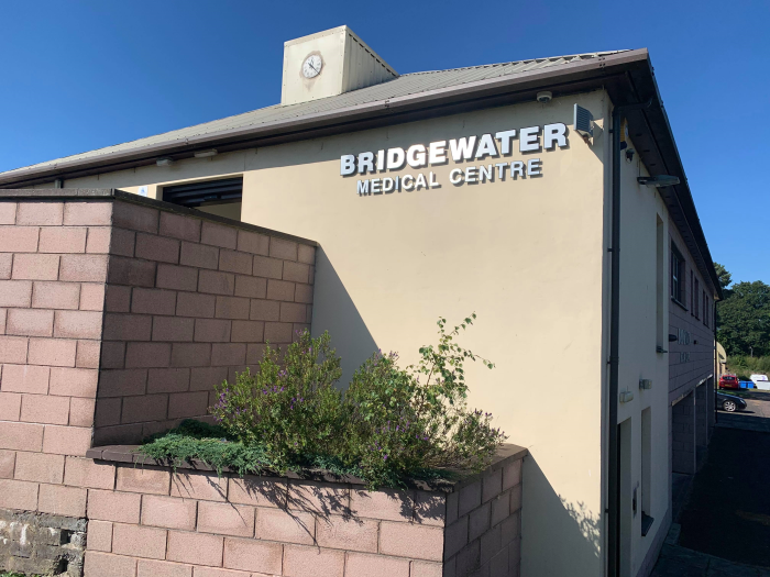 Exterior of Bridgewater Medical Centre