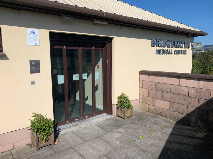 Exterior of Bridgewater Medical Centre